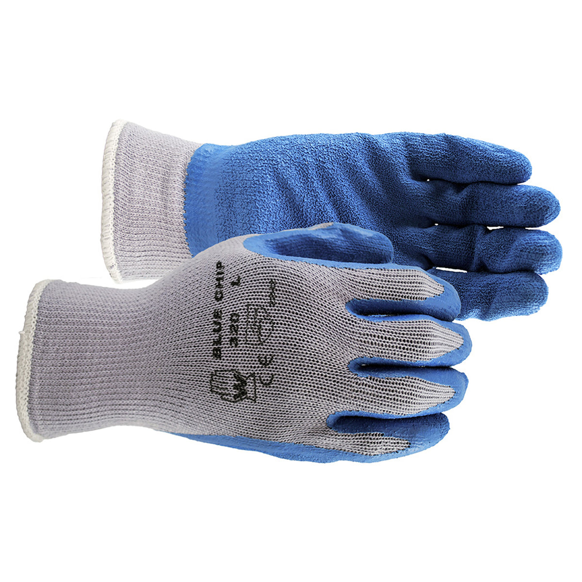 Watson 5553P Grease Monkey Nitrile Gloves - 15mil - Blue