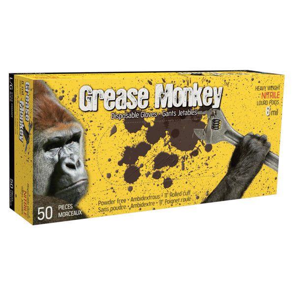 Watson Gloves Grease Monkey Nitrile Gloves - 8mil #5555